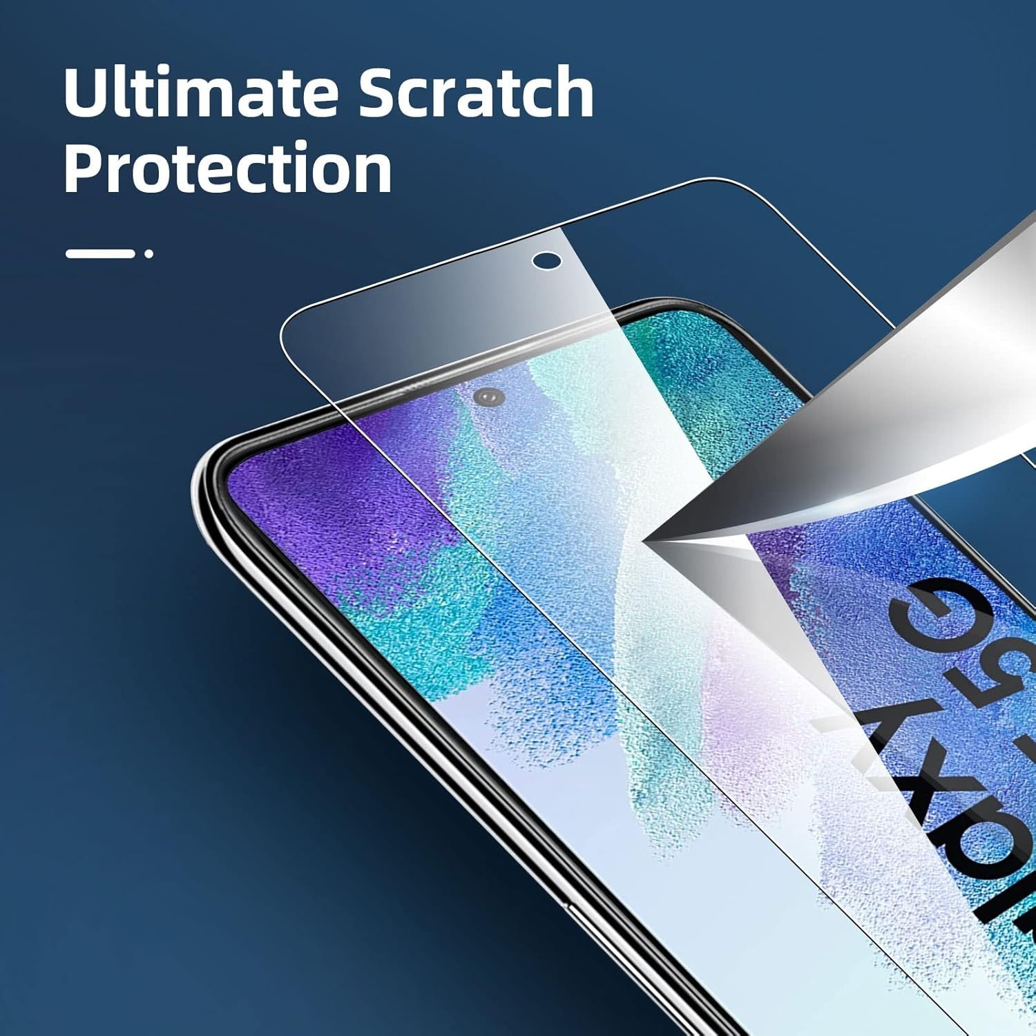 Samsung Galaxy S21 FE 5G Screen Protector Tempered Glass Bubble Free 3Pack