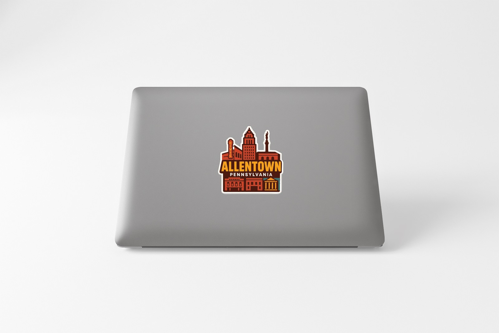 Allentown Pennsylvania Sticker Decal Vinyl Die-Cut City Skyline Landmark Design