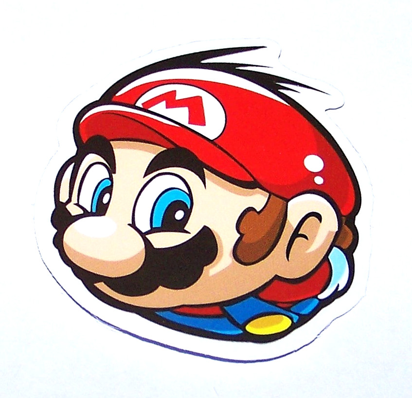 Super Mario Bros Cut Sticker Decal Movie Nintendo Video Game MARIO