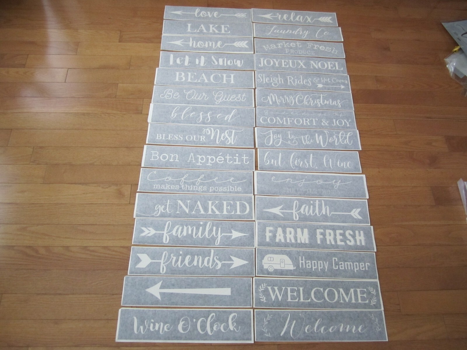 Oracal Vinyl Decal Sticker Farm Camp Home Love Beach Blessed Family Friends Joy