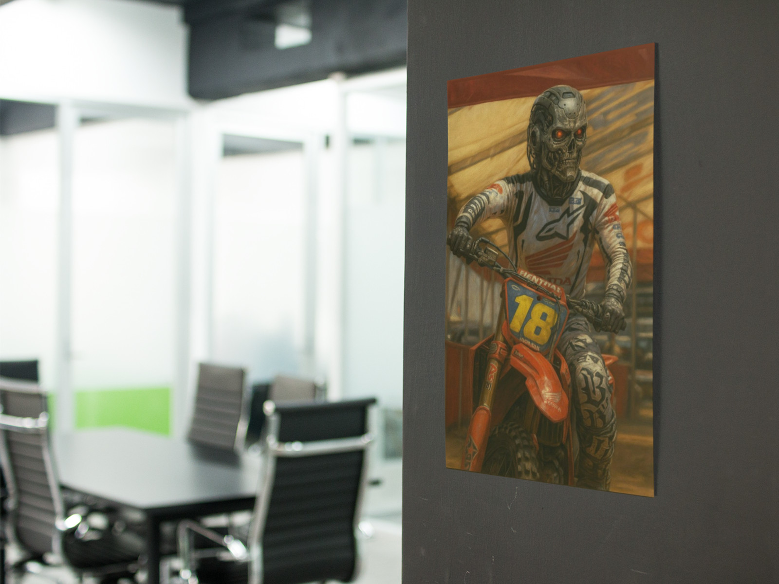 JETT LAWERENCE MOTOCROSS Racing Wall Vinyl Decal Poster (Removable Adhesive)