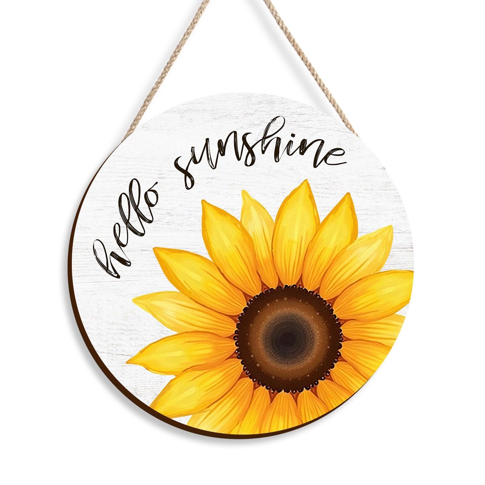 COLOR VALLEY ART Sunflower Wall Decor Wood Sunflower Wall Art Farmhouse Flowe…