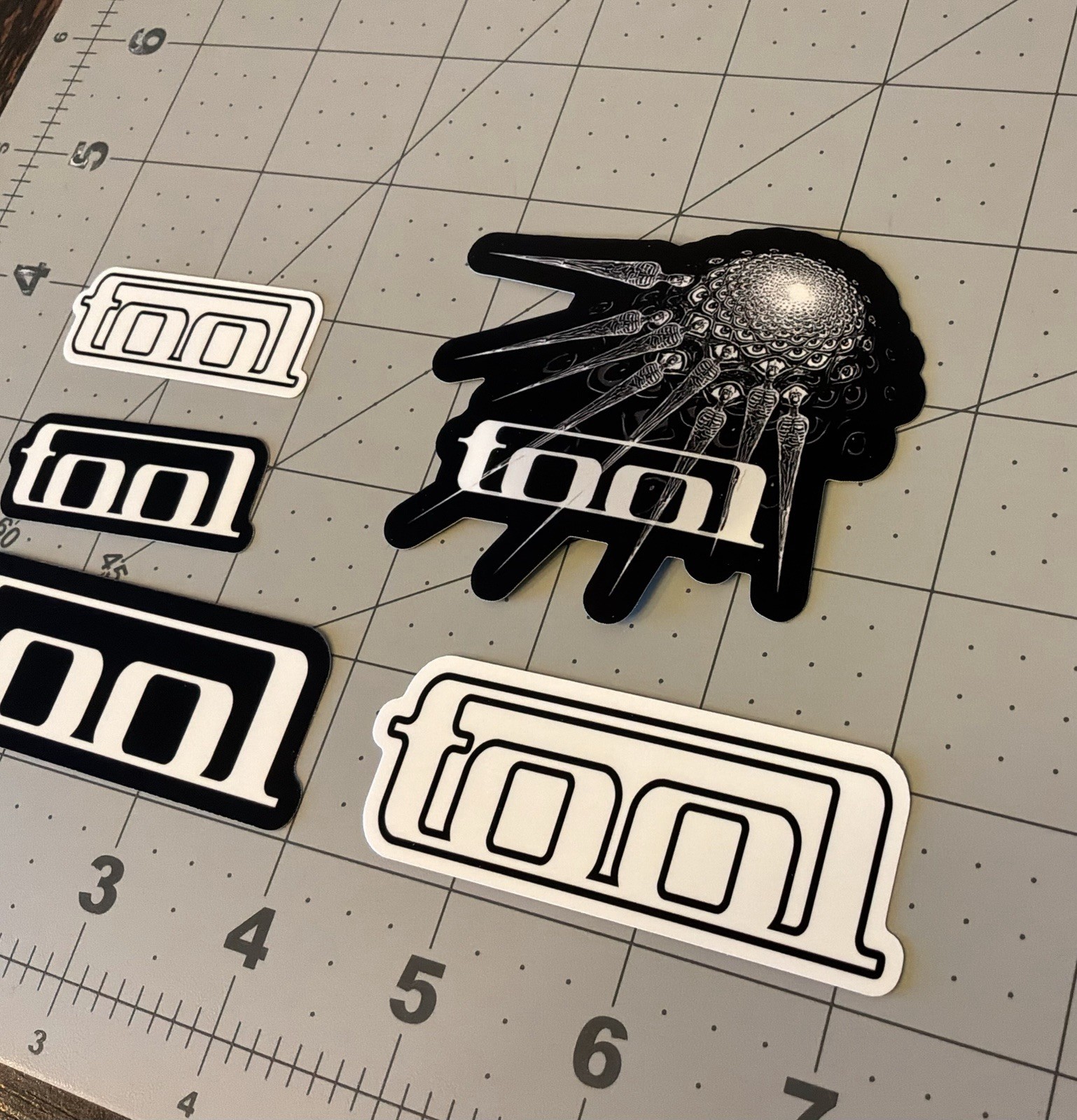 Tool Stickers Heavy Metal 5 Sticker Lot 3