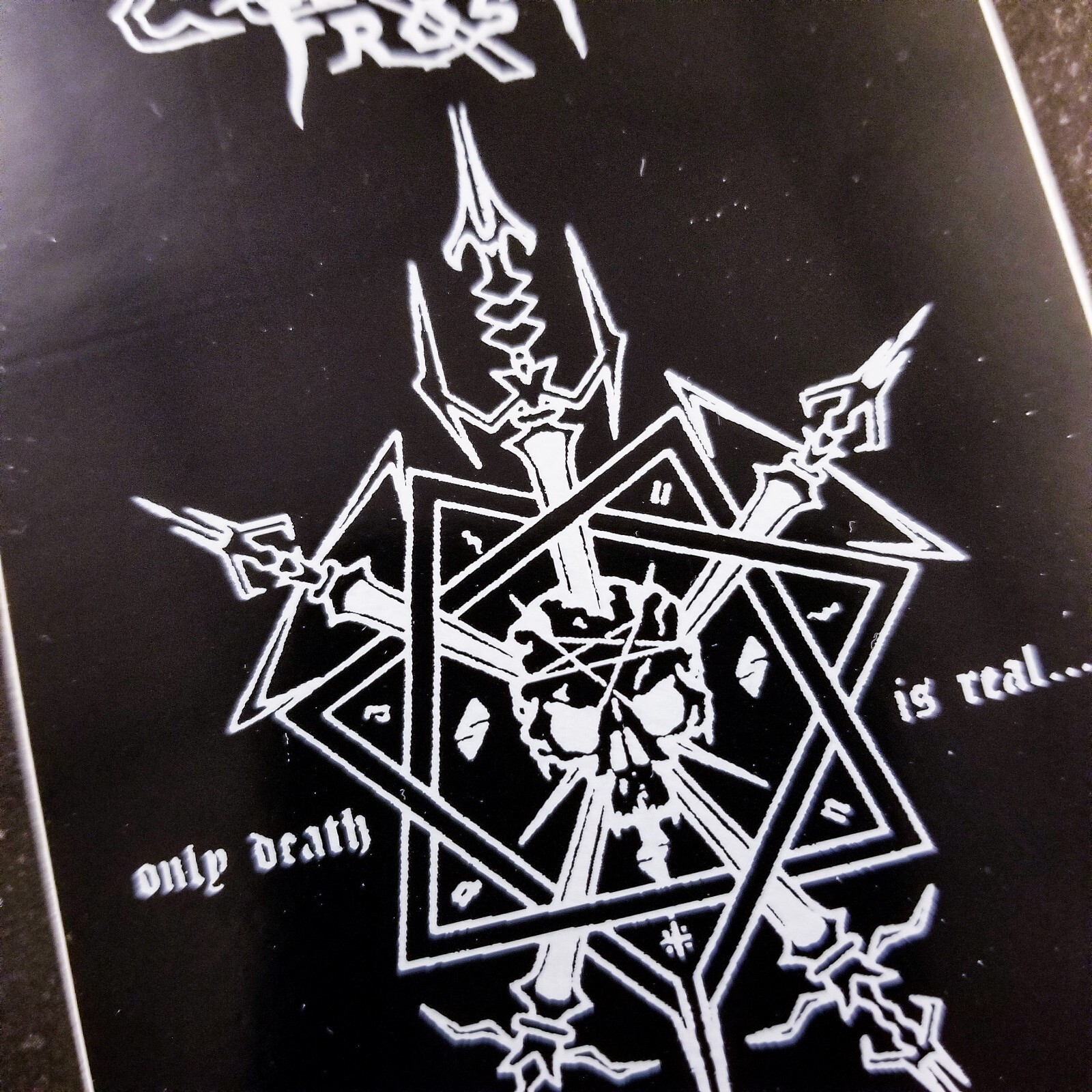 Celtic Frost Logo 4 x 3" Waterproof Vinyl Sticker Decal [💪 HQ Durability] Metal
