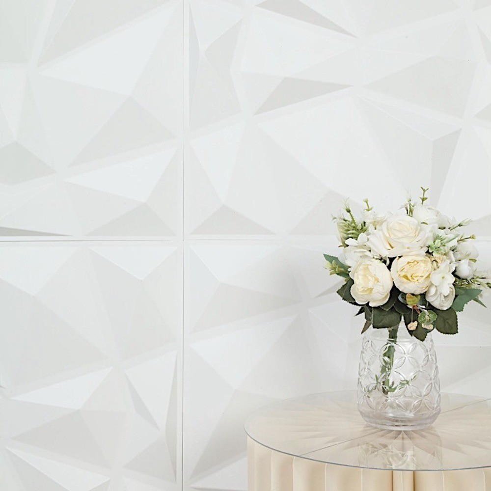 10PACK Tiles 3D Wall Panels PVC Tiles Textured Bricks DIY Wallpaper 11.8*11.8"