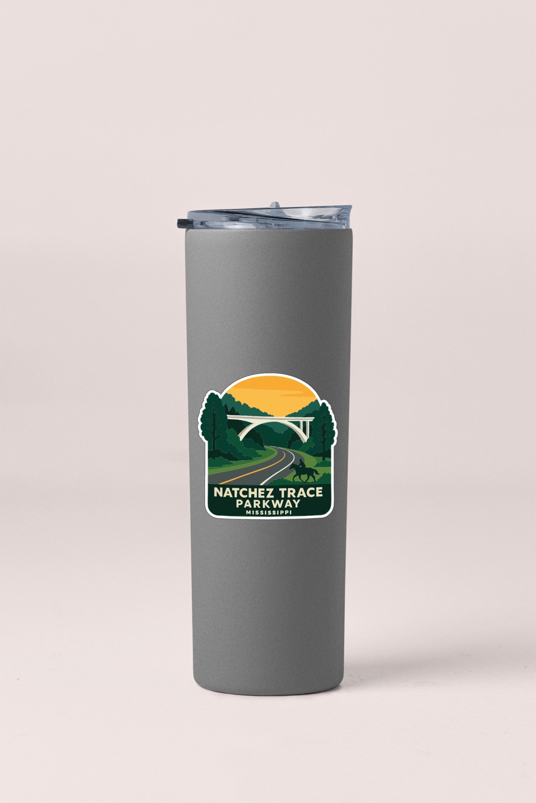 Natchez Trace Parkway Mississippi Sticker Decal Vinyl Die-Cut Symbolic Landmark
