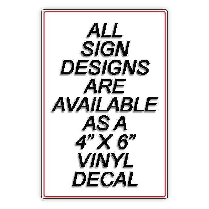Deliver All Packages To Front Door Do Not Leave At Garage Metal Sign I067