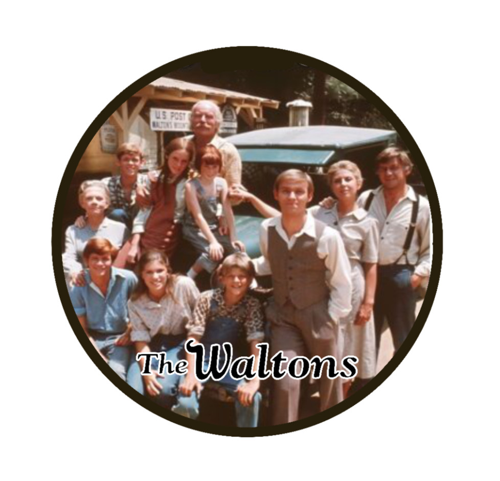 The Waltons (Classic TV) Family – 4" Vinyl Decal Handmade Laptop Decor Vehicle