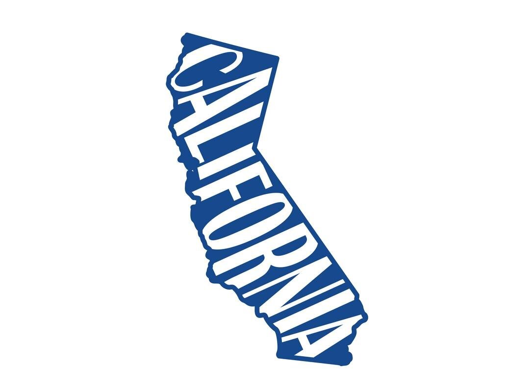 ND061B State Of California Decal Sticker | 5.5-Inches By 3.3-Inches | Premium