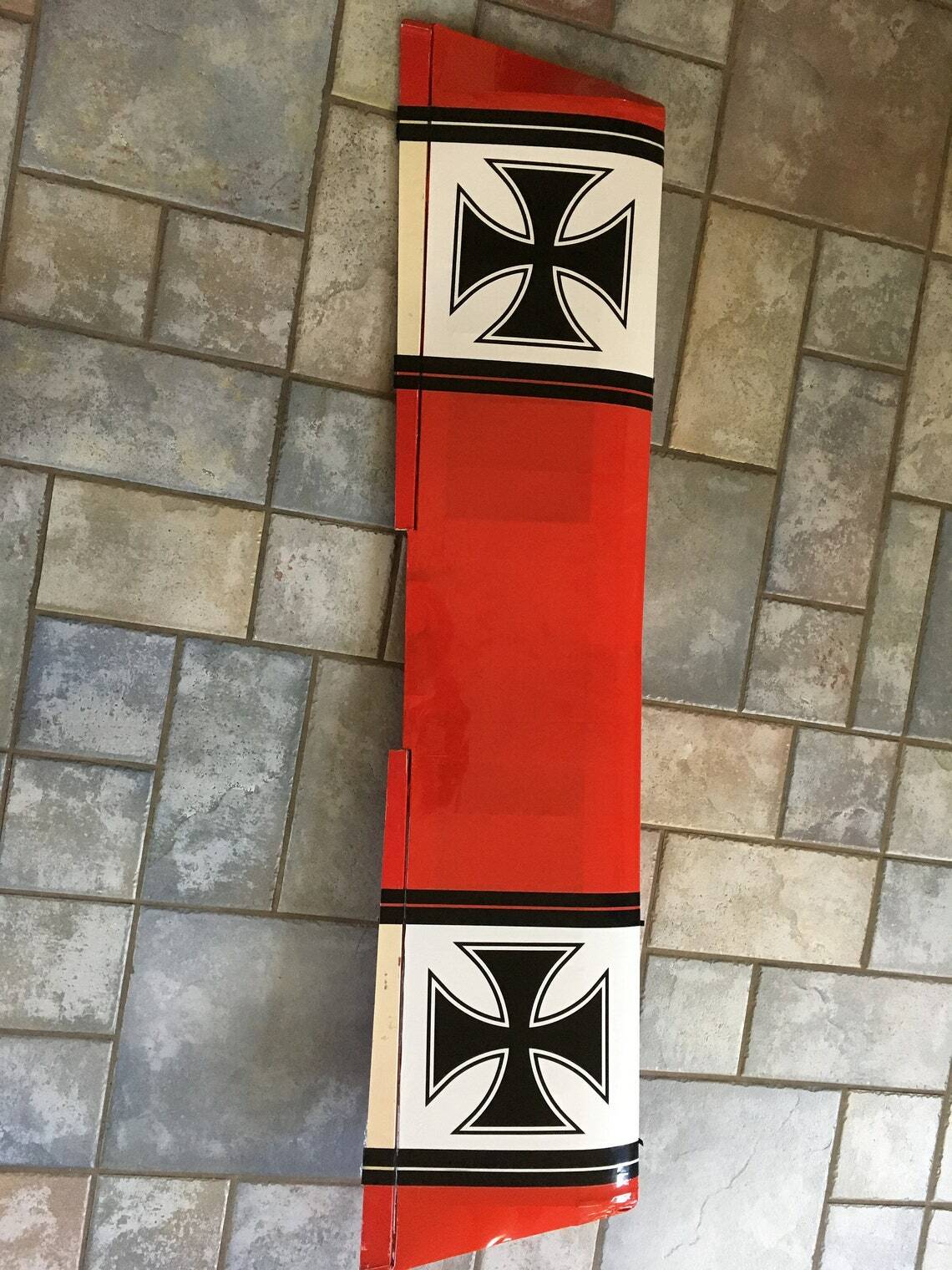 German Maltese Iron Cross Vinyl Decals Set of 6 Stickers – For RC Planes Models