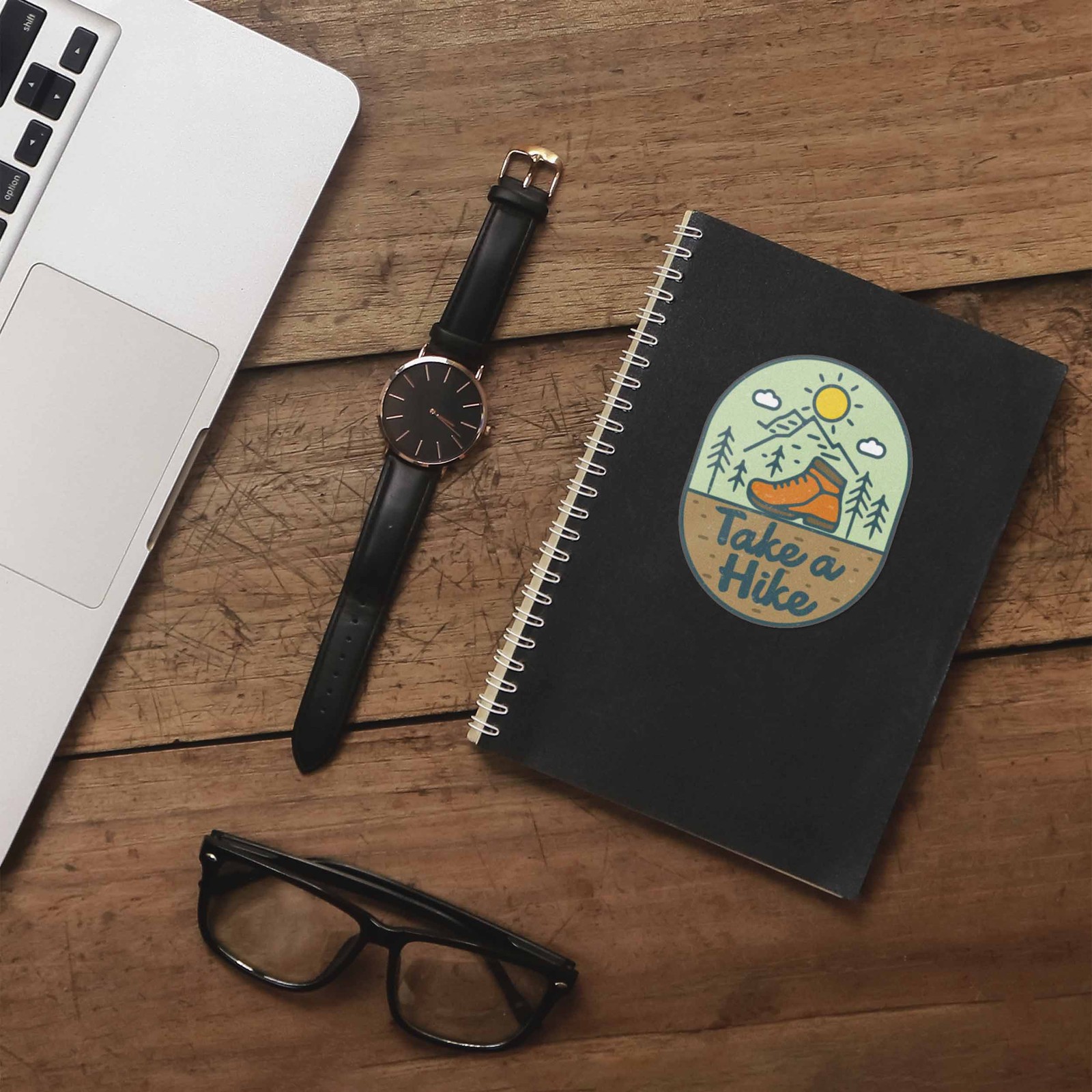 Take a Hike Sticker – Cute Outdoors Decal
