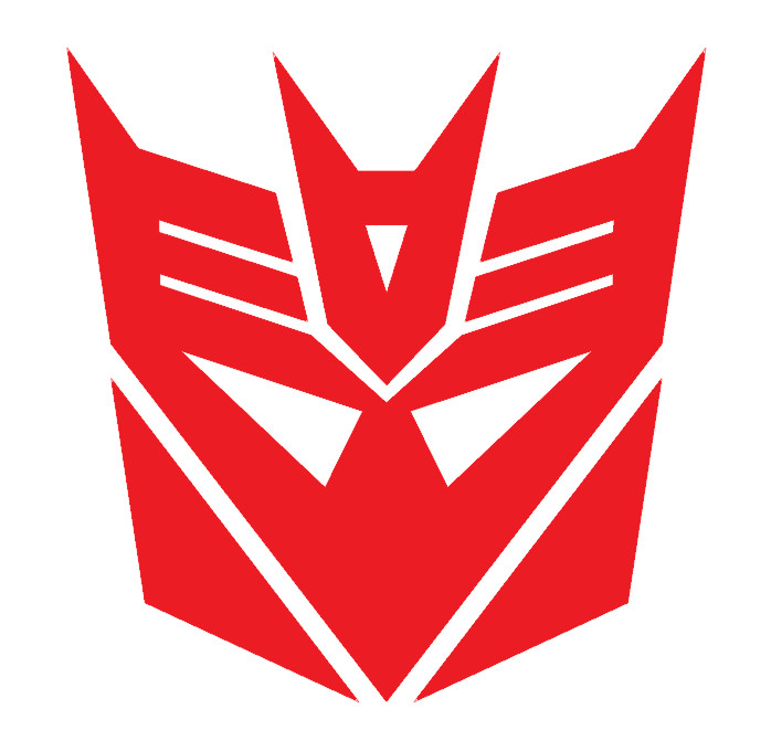 DECEPTICON TRANSFORMER CYBERTRON, Decal Sticker for Car, Window, Laptop, Tumbler