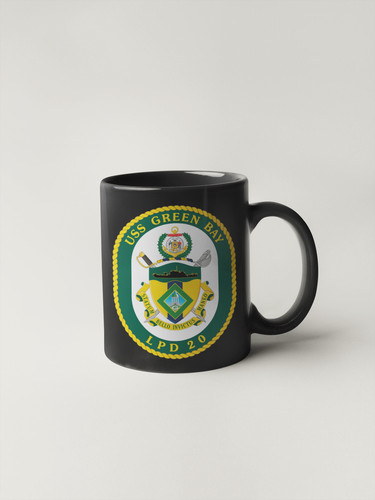 LPD-20 USS Green Bay Badge Sticker Decal San Antonio Class
