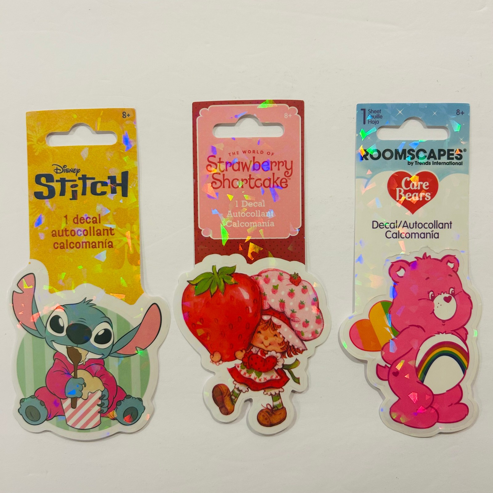 ROOMSCAPES Decals Carebears | Stitch | Strawberry Shortcake