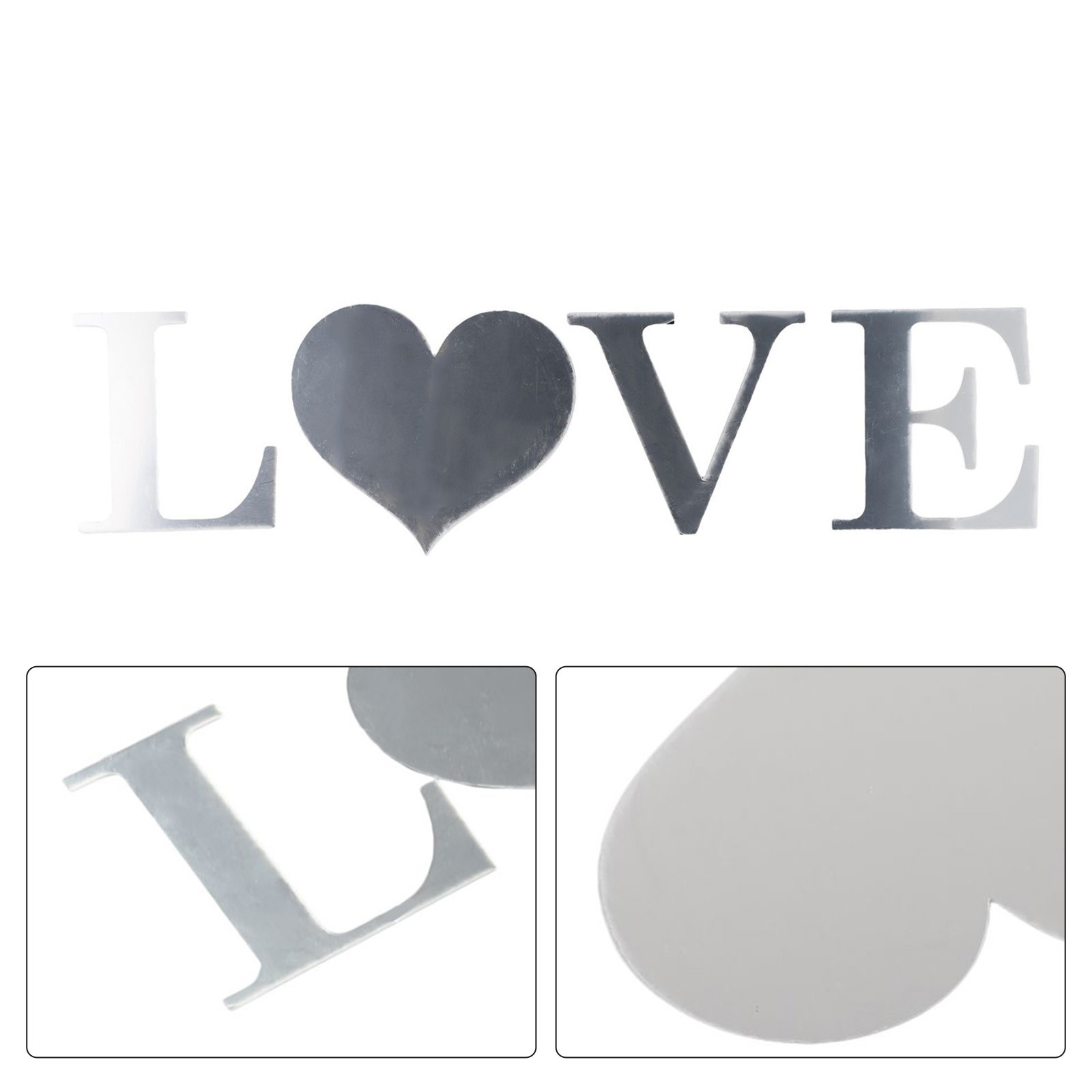 Contemporary Art Decor Sticker for Elegant Home Furniture Mirror Tiles
