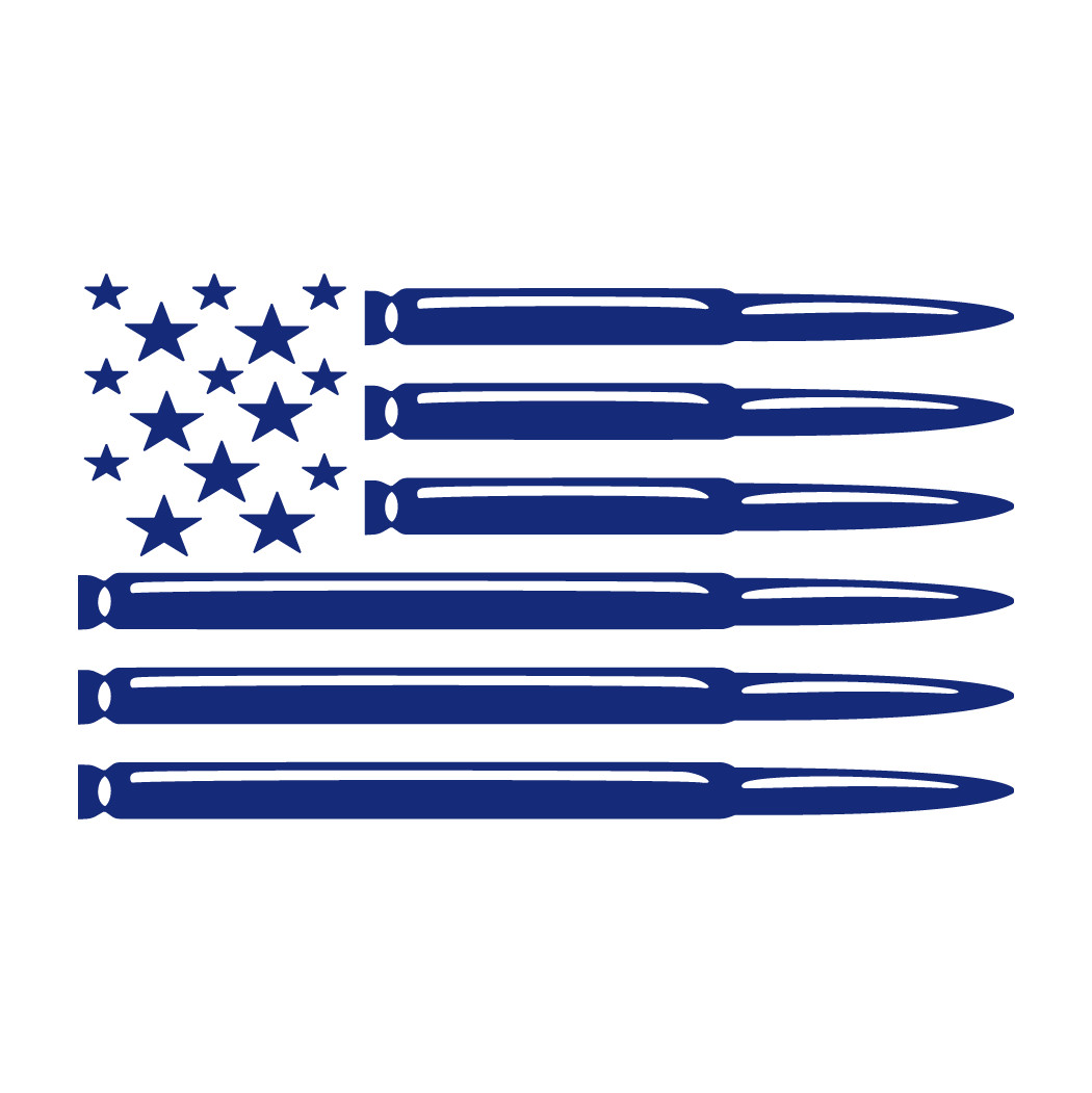 American Bullet Flag Made in USA Multiple colors