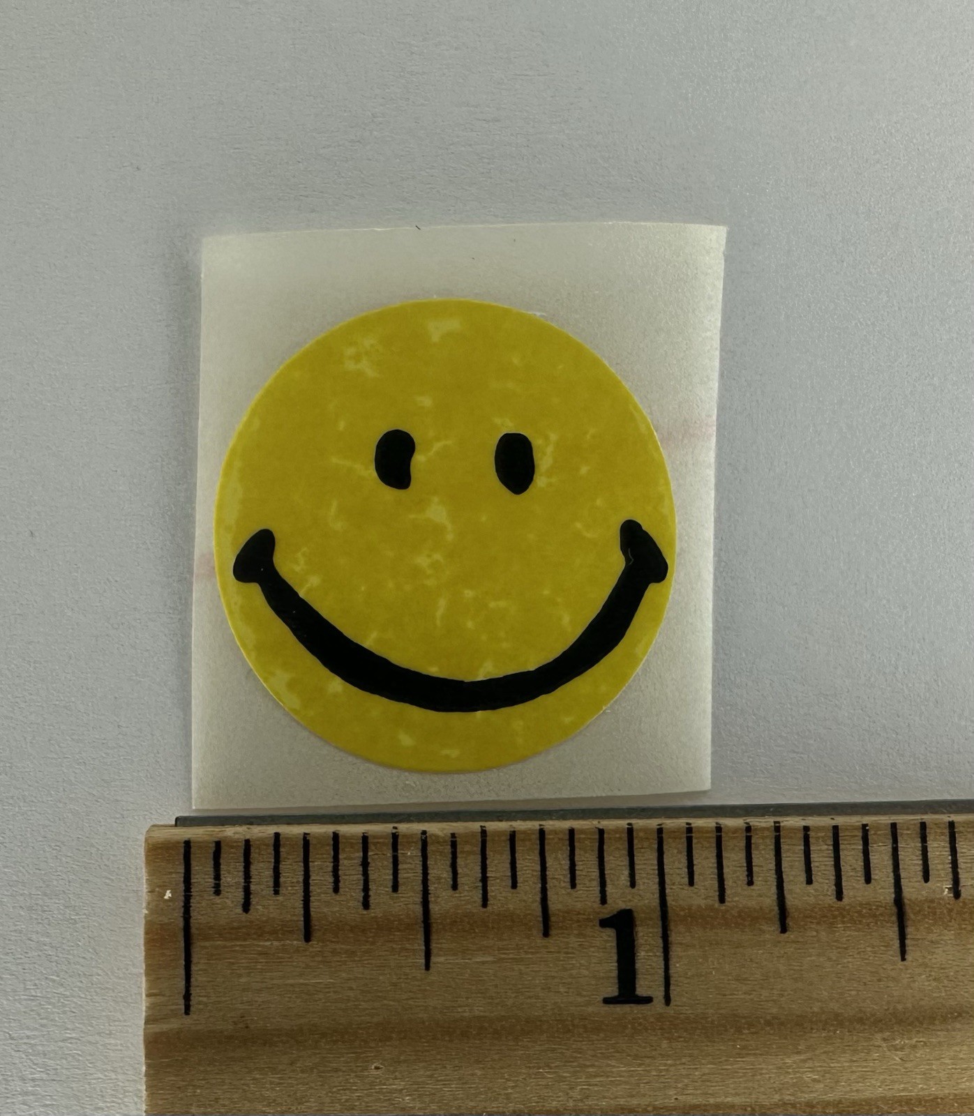 Smiley Face Vinyl Die Cut Decal Sticker Vintage 80s Retro Happy Smile 1”