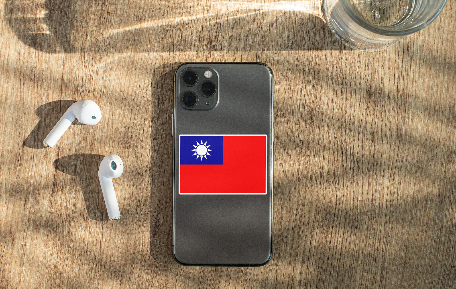 the Republic of China Flag Sticker Decal
