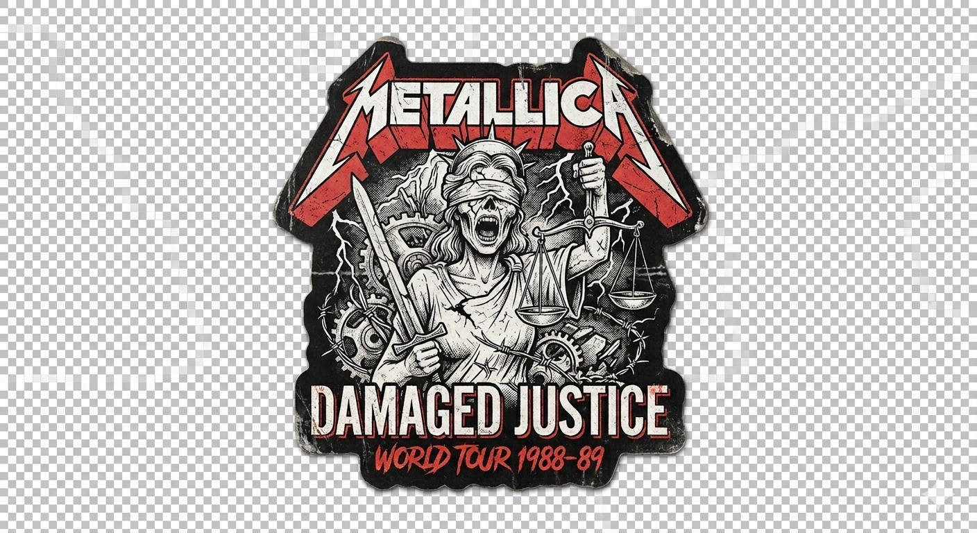 Metallica Decal Sticker Phone Laptop