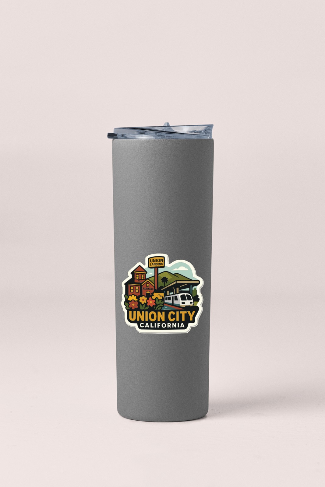 Union City California Sticker Decal Vinyl Die-Cut City Skyline Landmark Design