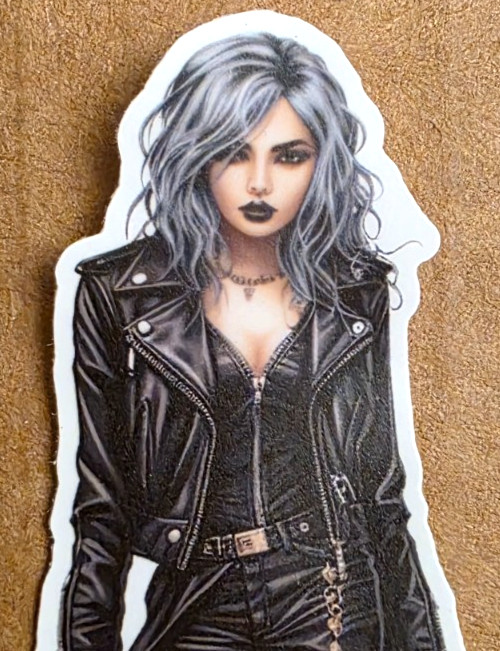 Halloween Sticker Girl Witch Vampire Ghost Gothic Steampunk Punk Emo Anime Manga