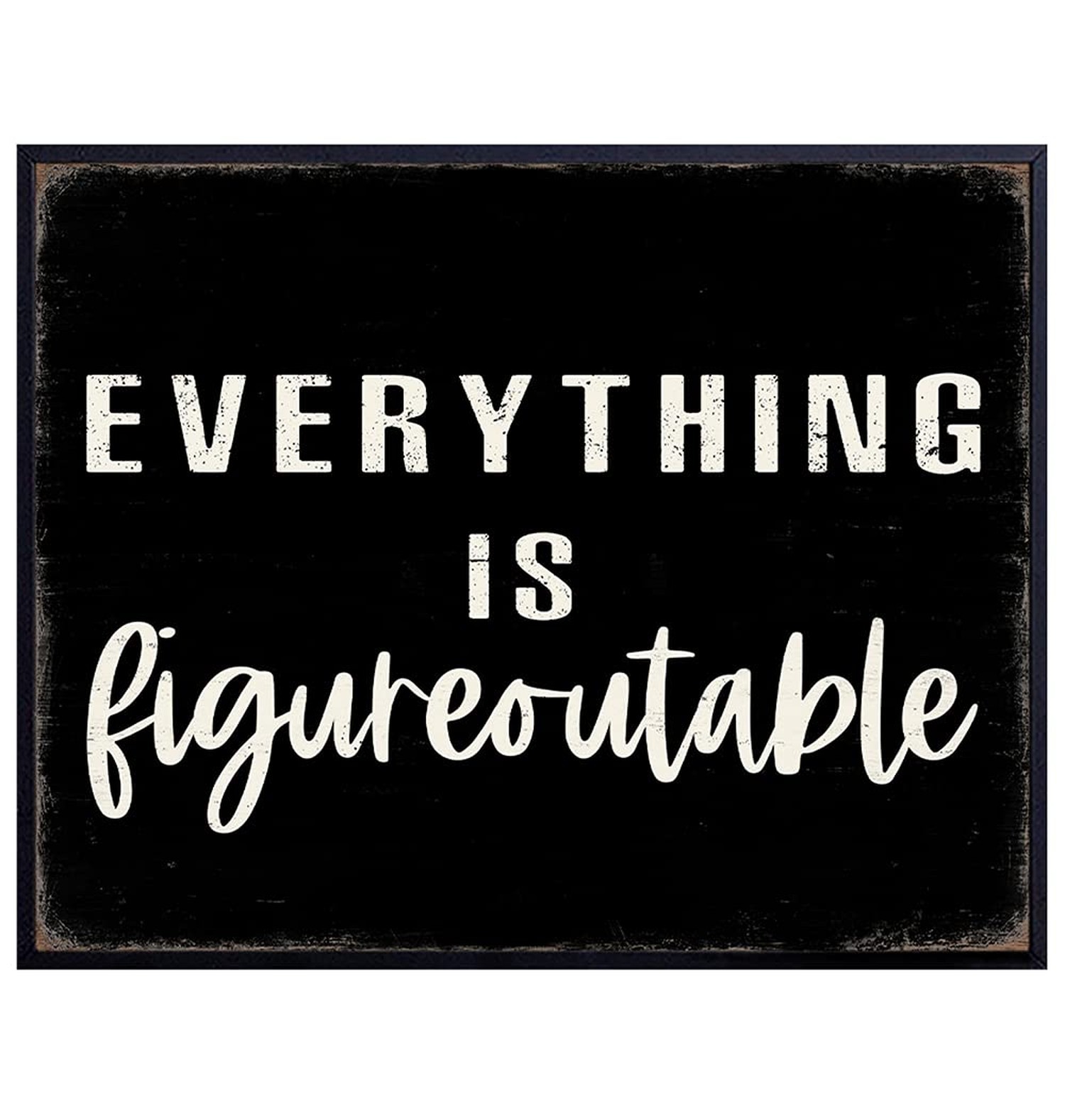Inspirational Wall Art & Decor – Motivational Entrepreneur Positive Quotes Po…