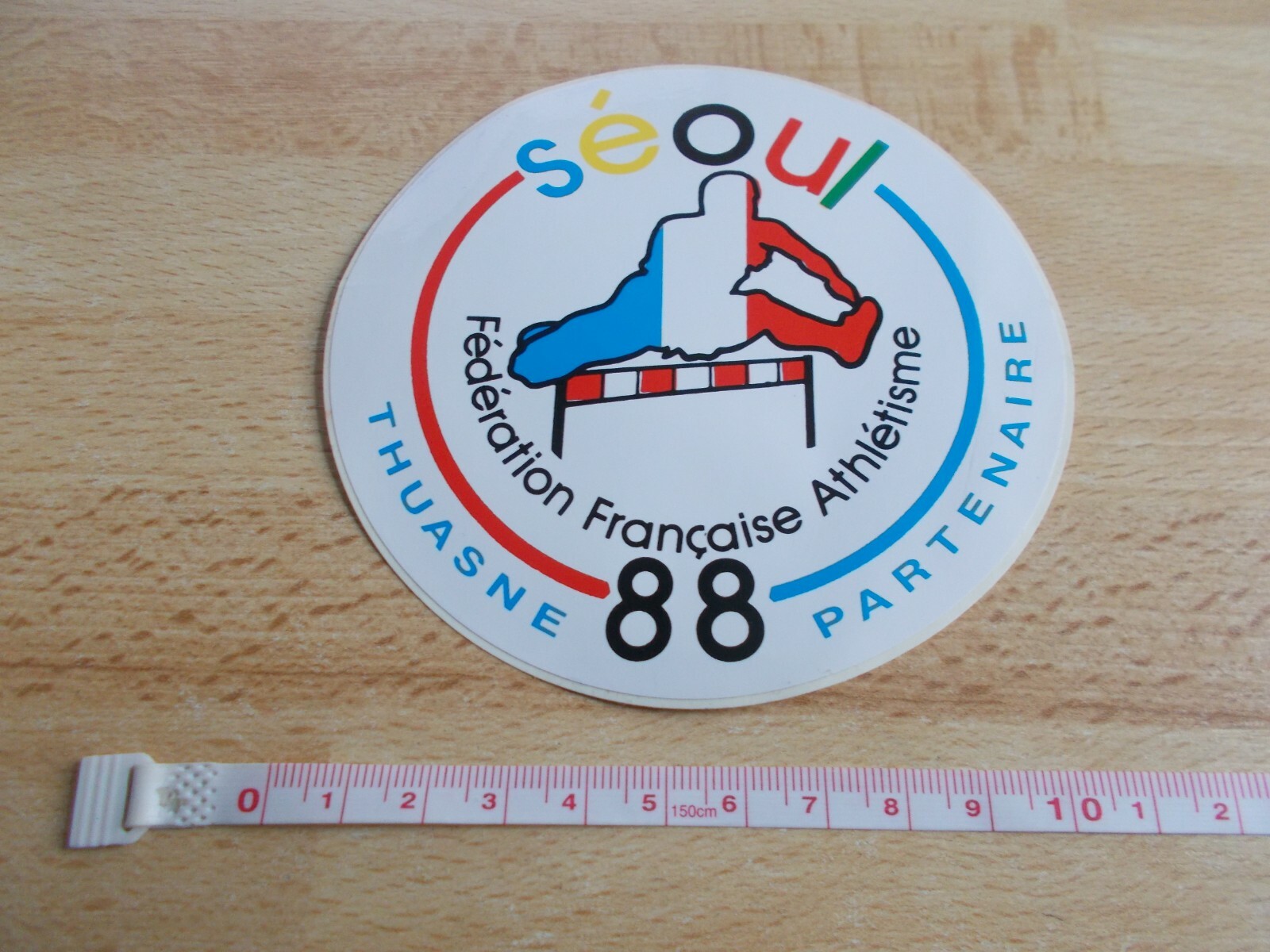 Sticker Games Olympics Seoul 1988 – Federation French Star M Track