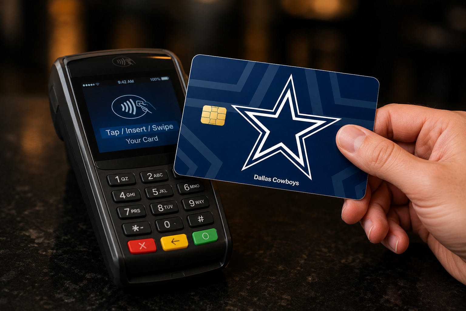 Dallas Cowboys Credit Debit Card Skin Decal NFL Football Vinyl Sticker Sports