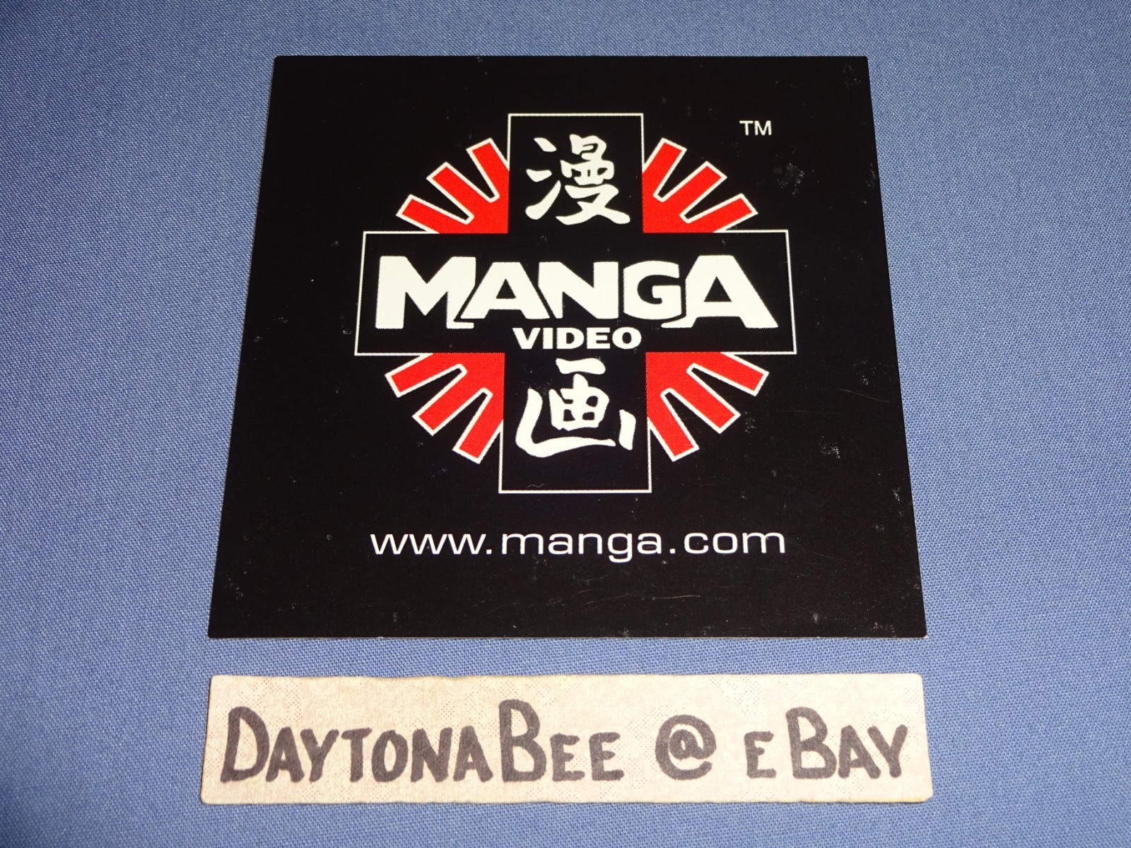 Manga Video Sticker 3" Official Promo Japanese Anime Demon Slayer Your Name Hero