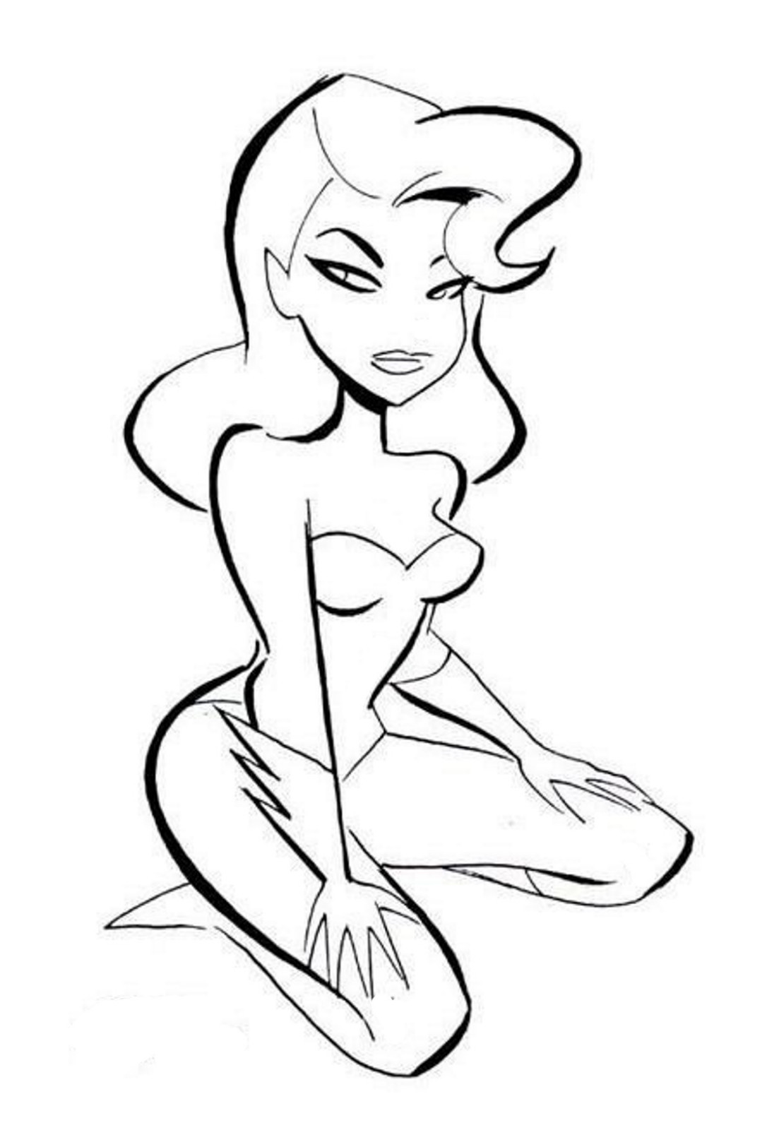 Vinyl Decal Sticker Car Truck Window – DC Batman Animated Series Poison Ivy v2