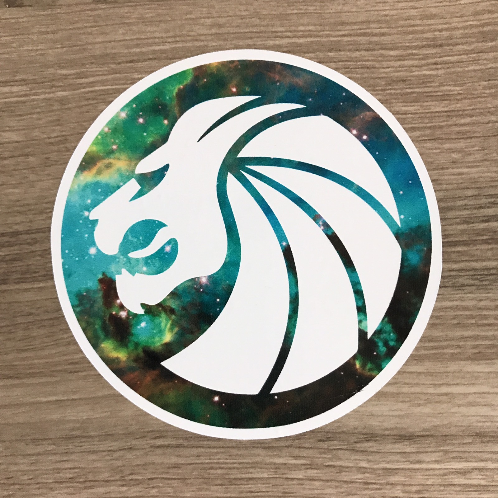 Seven Lions Logo 4" Wide Vinyl Sticker Set