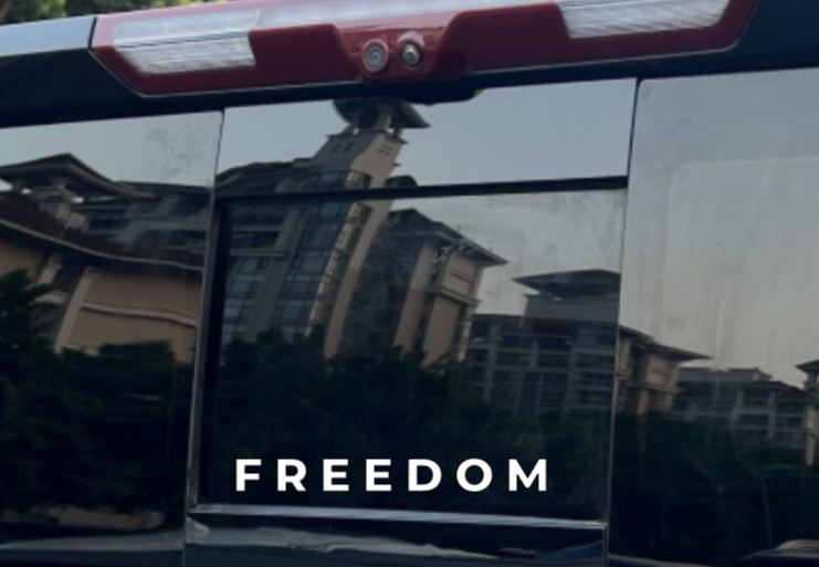 FREEDOM Vinyl Decal Bumper Sticker Car Truck Window Patriotic USA Laptop Art
