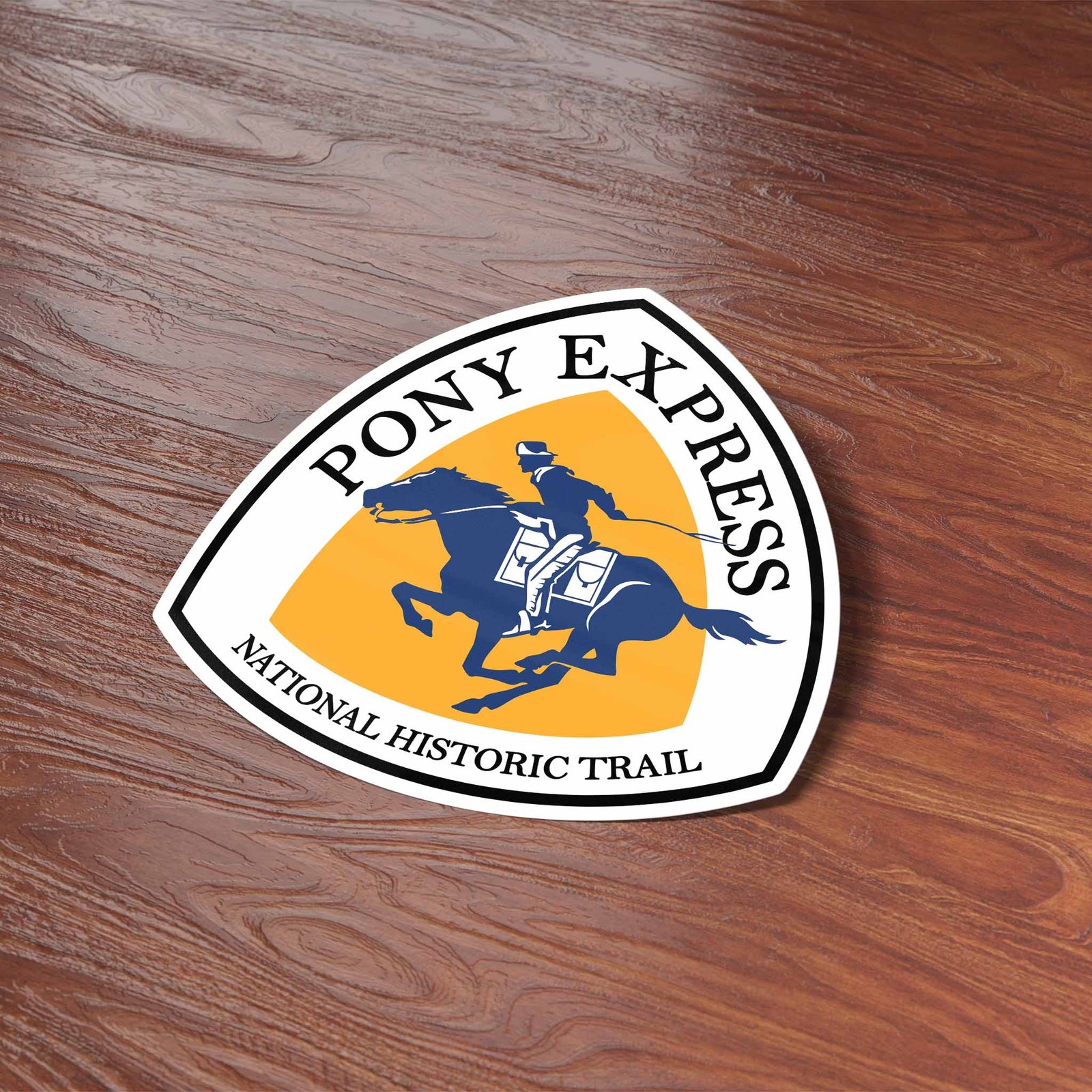 Pony Express National Historic Trail Sign Sticker- Water Bottle & Laptop Decal