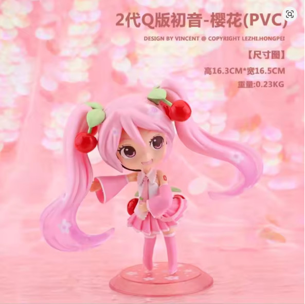 Hatsune Miku Anime Figure PVC Statue – Kawaii Japanese Decor- Gift for Otaku NEW