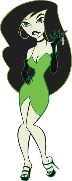 Sexy Shego Kim Possible Vinyl Die Cut Sticker