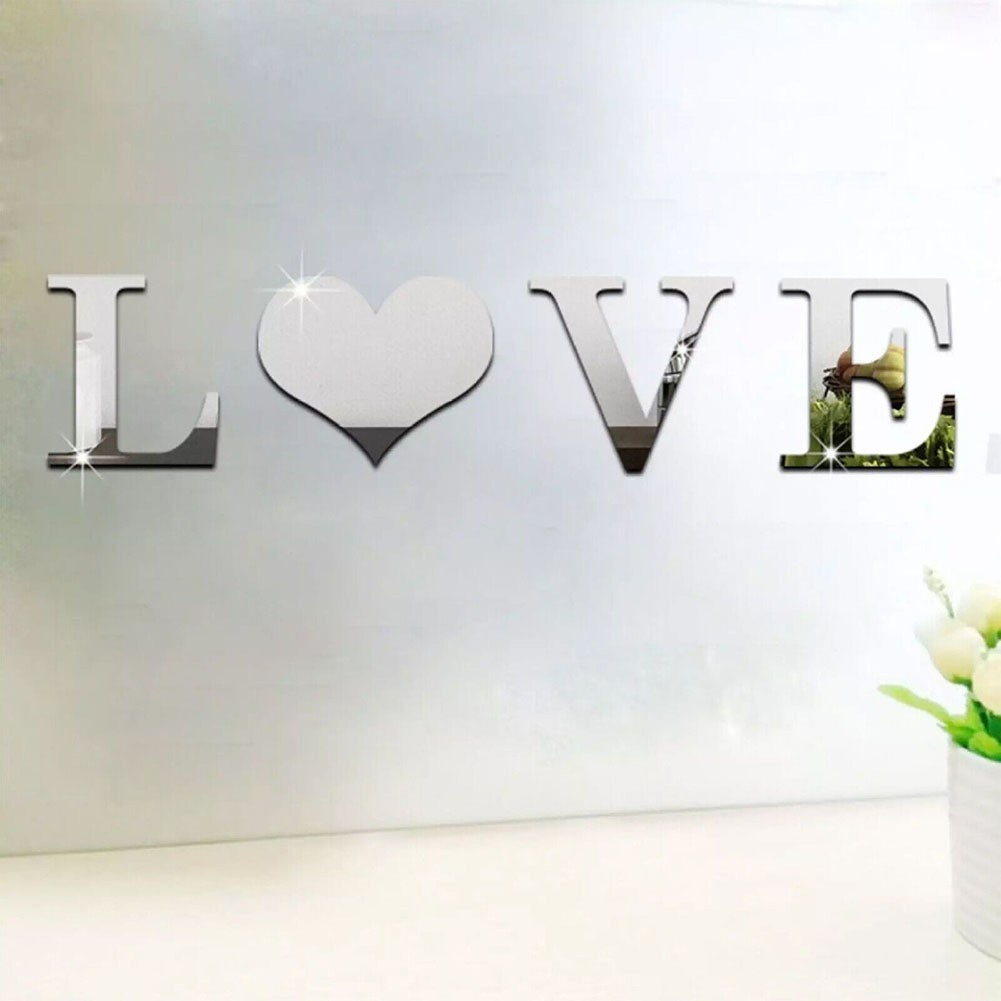 Contemporary Art Decor Sticker for Elegant Home Furniture Mirror Tiles