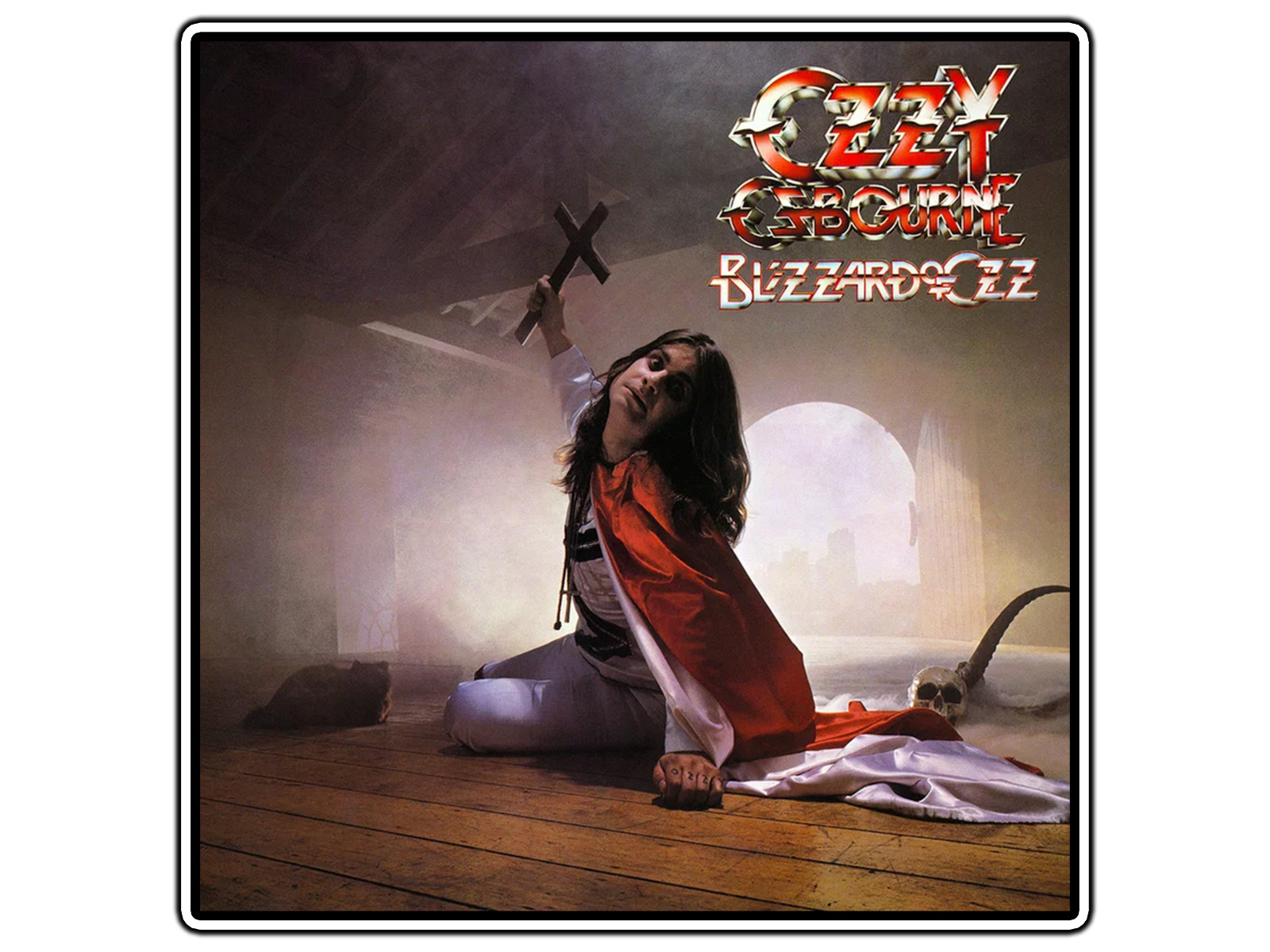 #2958 Ozzy Osbourne Blizzard Of Ozz Album Sticker Brand Waterproof Vinyl Decal