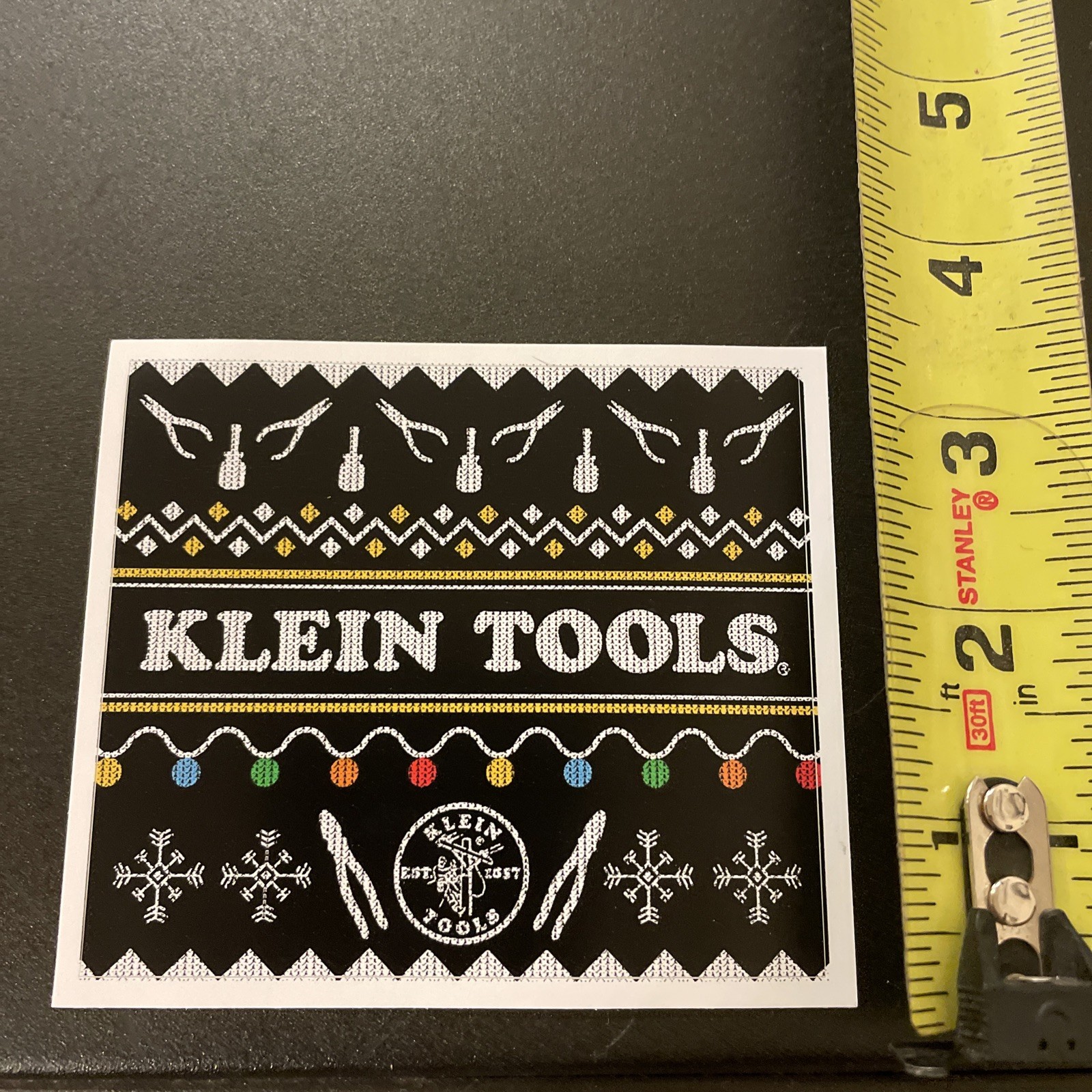 Klein Tools Tradesman Club Exclusive Giveaway Sticker December 2024 VERY RARE
