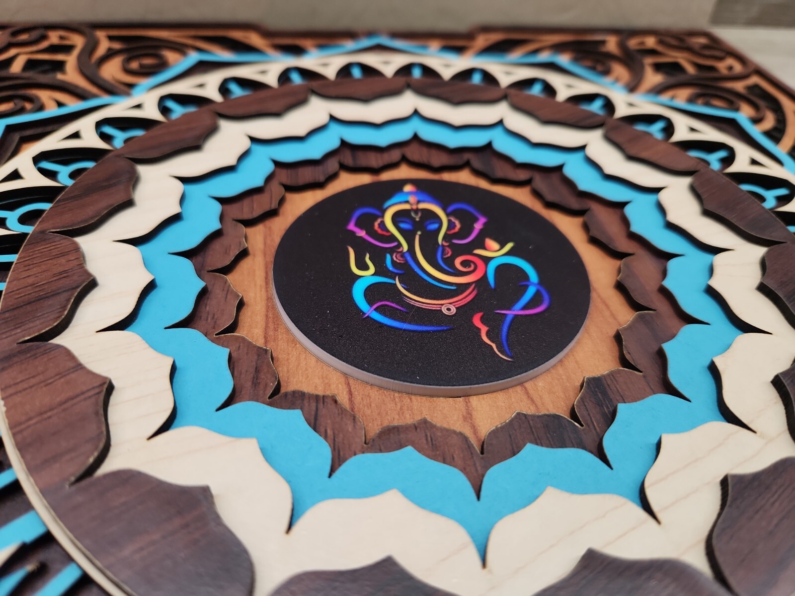 Mandala Is Hidu Decorative Art Representing The Harmony Of The Universe (Unique)