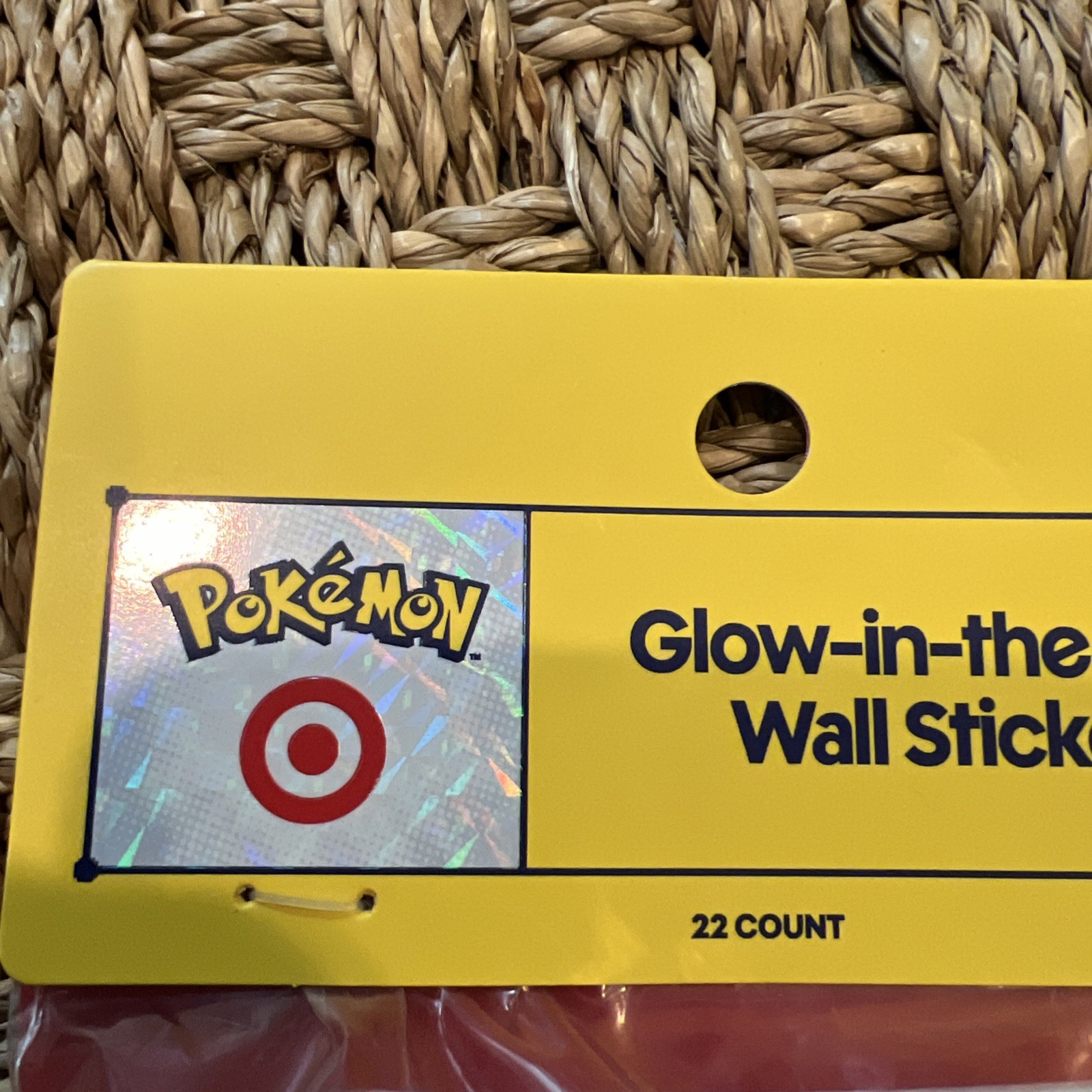 Target X Pokemon Glow-In-The-Dark Wall Sticker