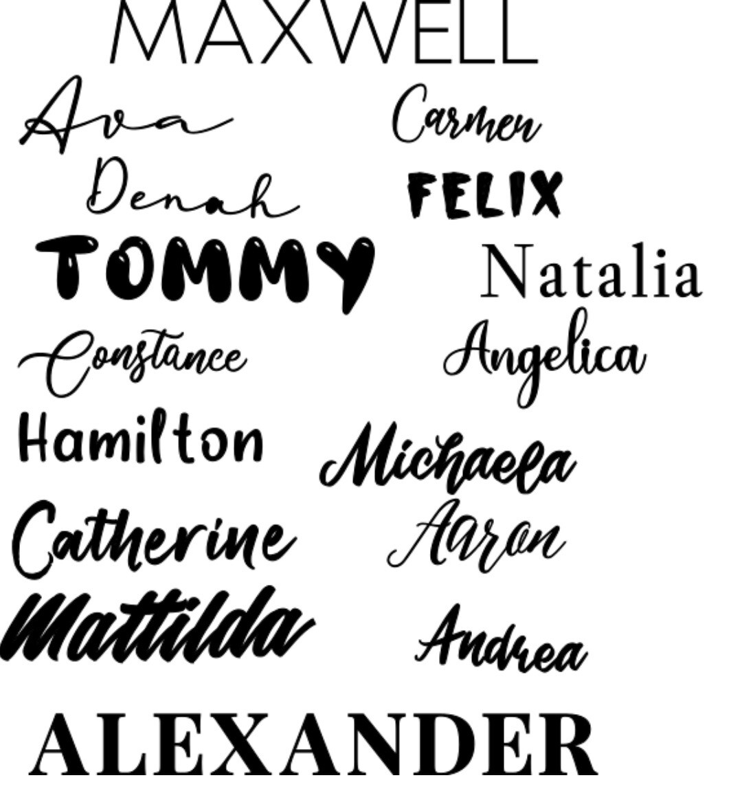 Monogram Custom Made Vinyl Decal • Custom & PERSONALIZED FOR YOU