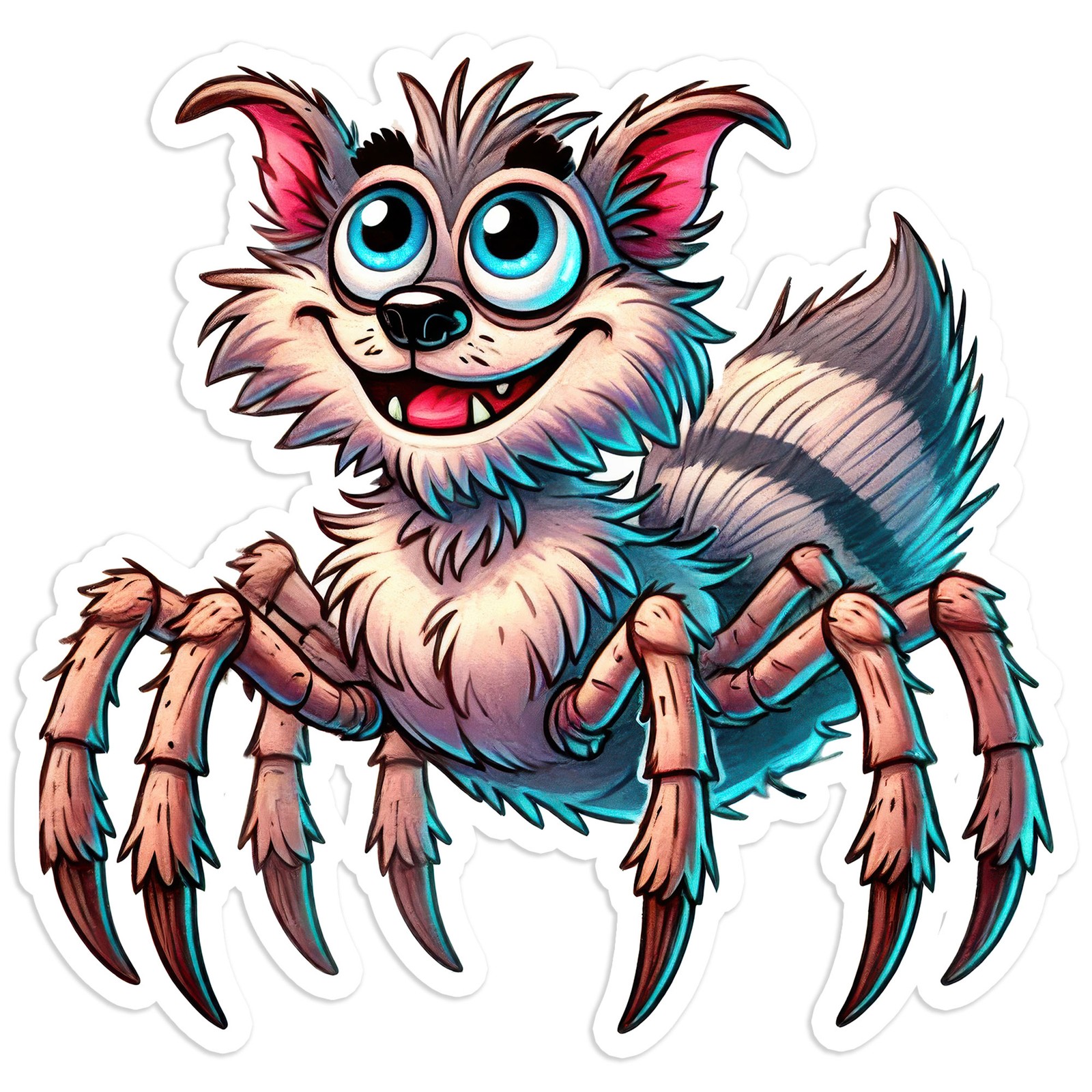 Wolf Spider – Vinyl Decal Sticker – Car Window Laptop – #425