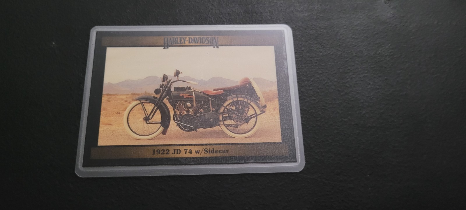 Harley Davidson Fridge/Locker/Cabinet Laminated Collectible Card Magnets VTG