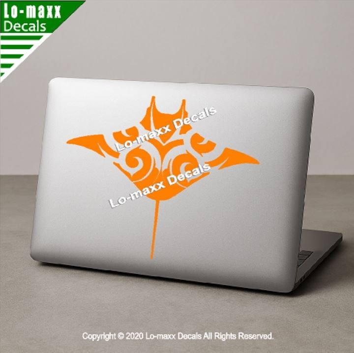 Manta Ray Fish Sea Life Seashore Ocean Beach Car Truck SUV Die Cut Vinyl Decal