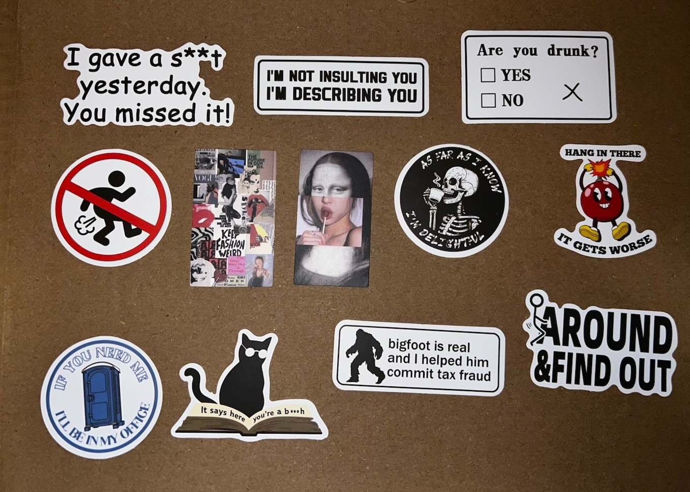 95 Vinyl Stickers – All Stickers Shown In Pictures