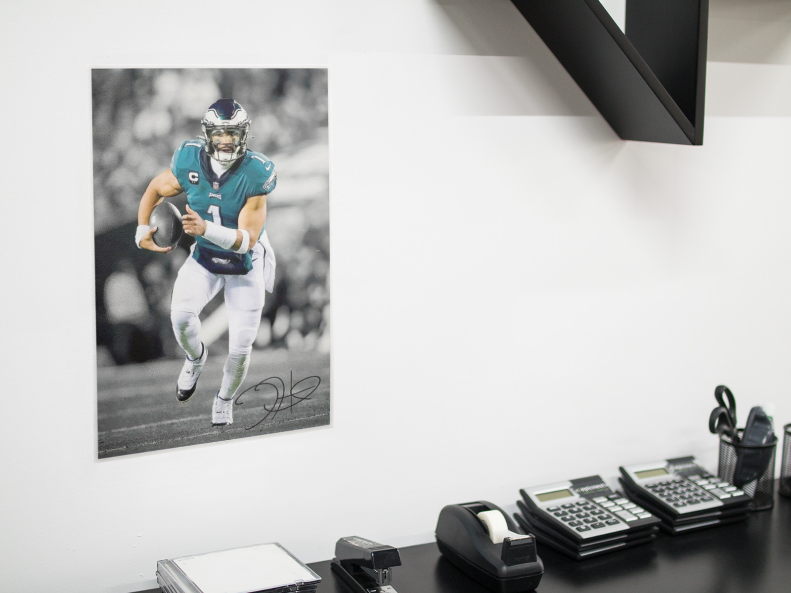 Football Quarterback Wall Vinyl Decal Graphic Poster Print Removable Adhesive