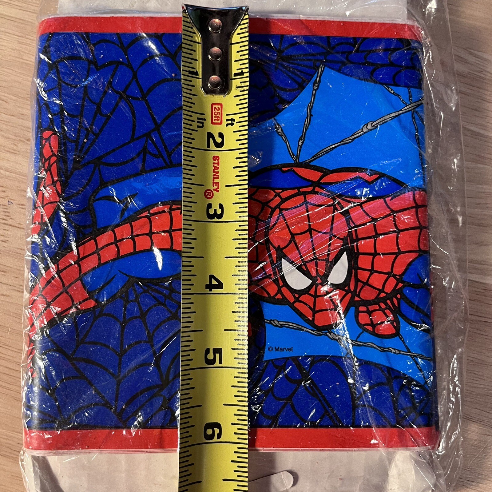 RARE! Lot/2 Spiderman Marvel Border Stick-Ups 1995 Priss Prints 6 in x 5 yards