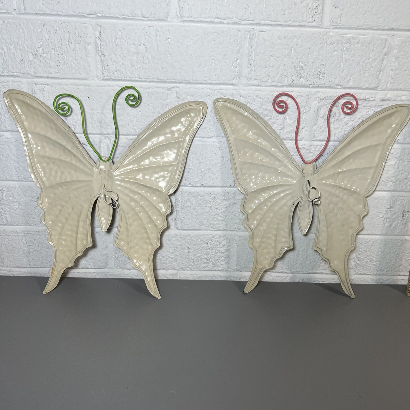2 SET Art Butterfly Wall Decoration Metallic Decals Home Room MutiColor Decor