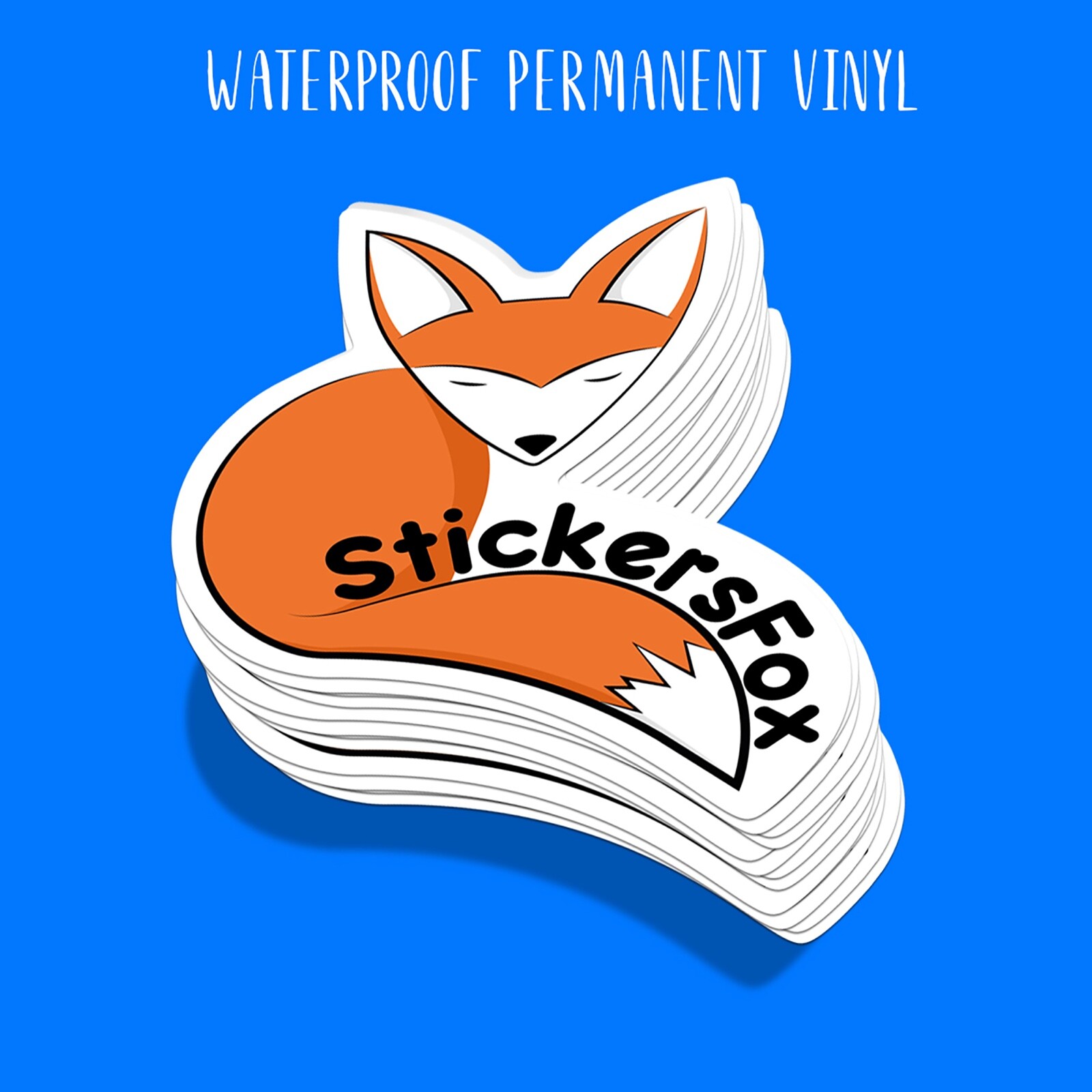 100 custom die cut stickers, custom decals, we makes stickers from your picture