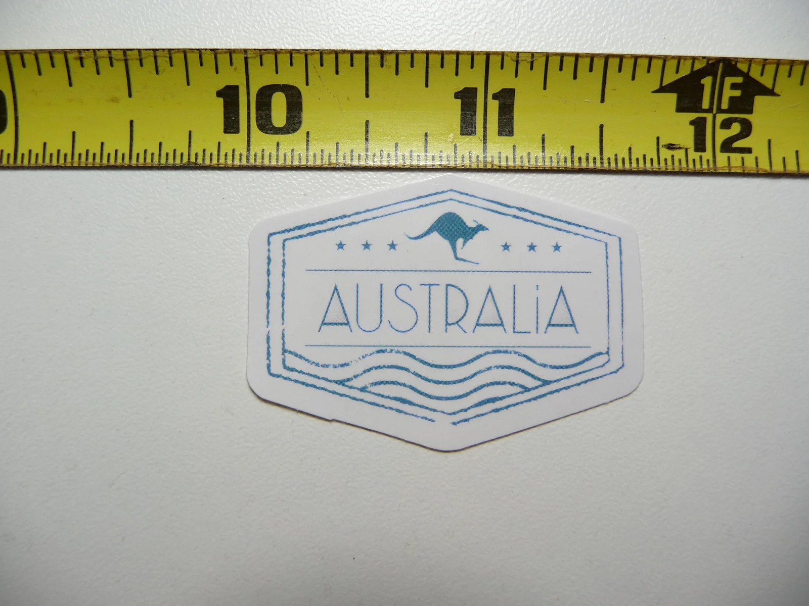 AUSTRALIA KANGAROO RIGHT JUMP SMALL STICKER DECAL TRAVEL VACATION MEMORY FUN
